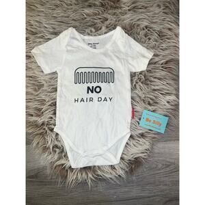 Be Silly infants white & black onesie
